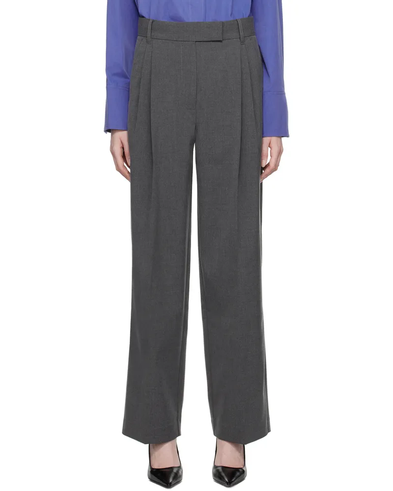 camilla and marc Gray Orla Trousers D00