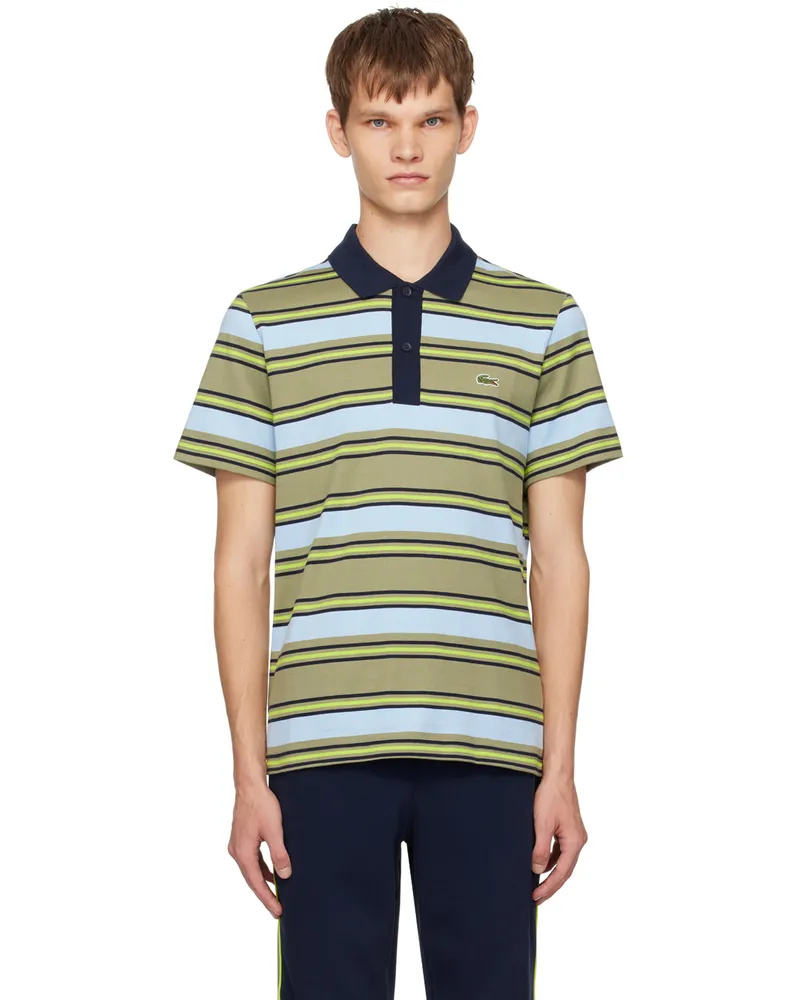 Lacoste Multicolor Striped Polo Ibc