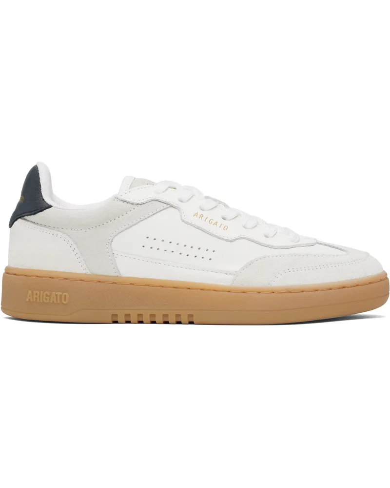 Axel Arigato White & Gray Dice T-Toe Sneakers White