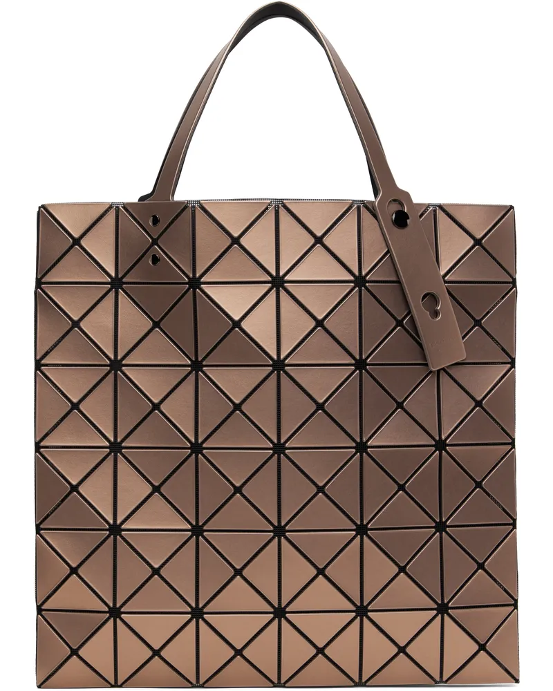 Issey Miyake Brown Lucent Metallic Tote 43