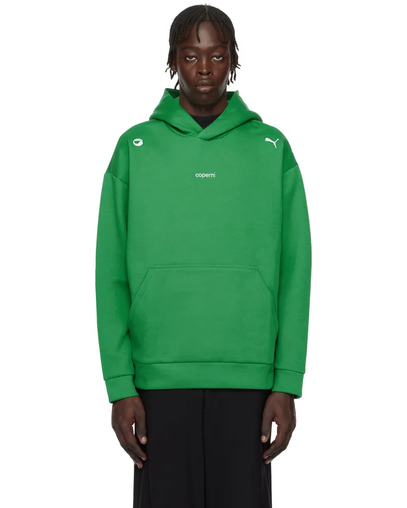 COPERNI Green PUMA Edition Jersey Hoodie Green