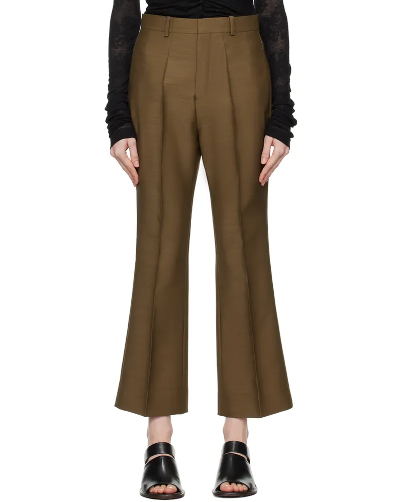 BITE Studios Khaki Credo Trousers Moss