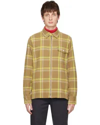 Rag & Bone Tan Dalton Shirt Beigeplaid