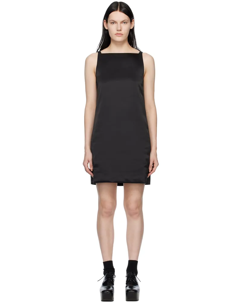 Proenza Schouler Black Proenza Schouler White Label Sleeveless Minidress Black
