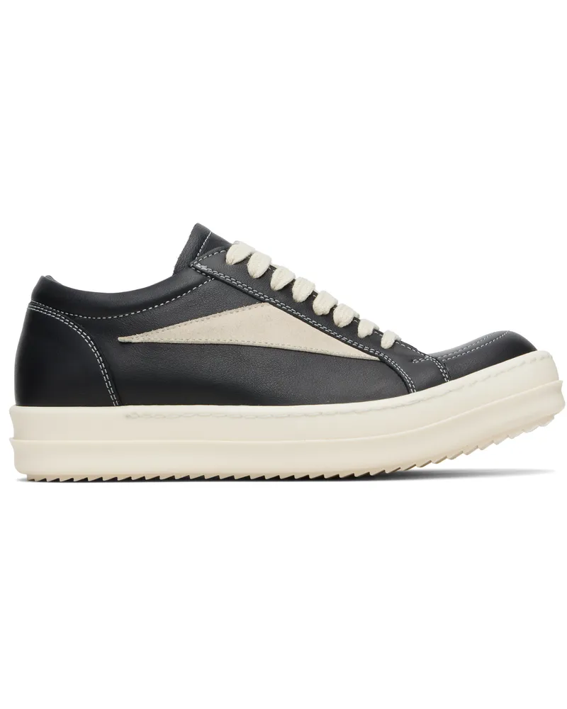 Rick Owens Black Concordians Vintage Sneaks Sneakers 911