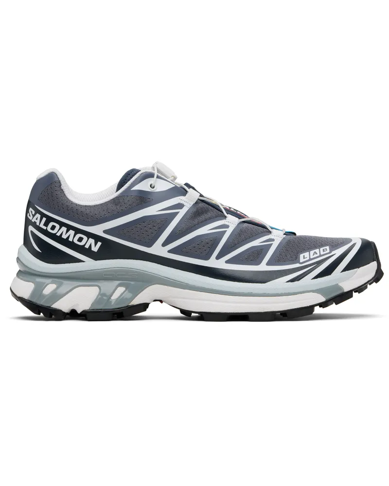 Salomon Gray XT-6 Sneakers Grisaille