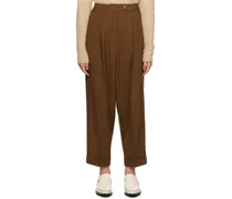 Brown Tailoring Trousers
