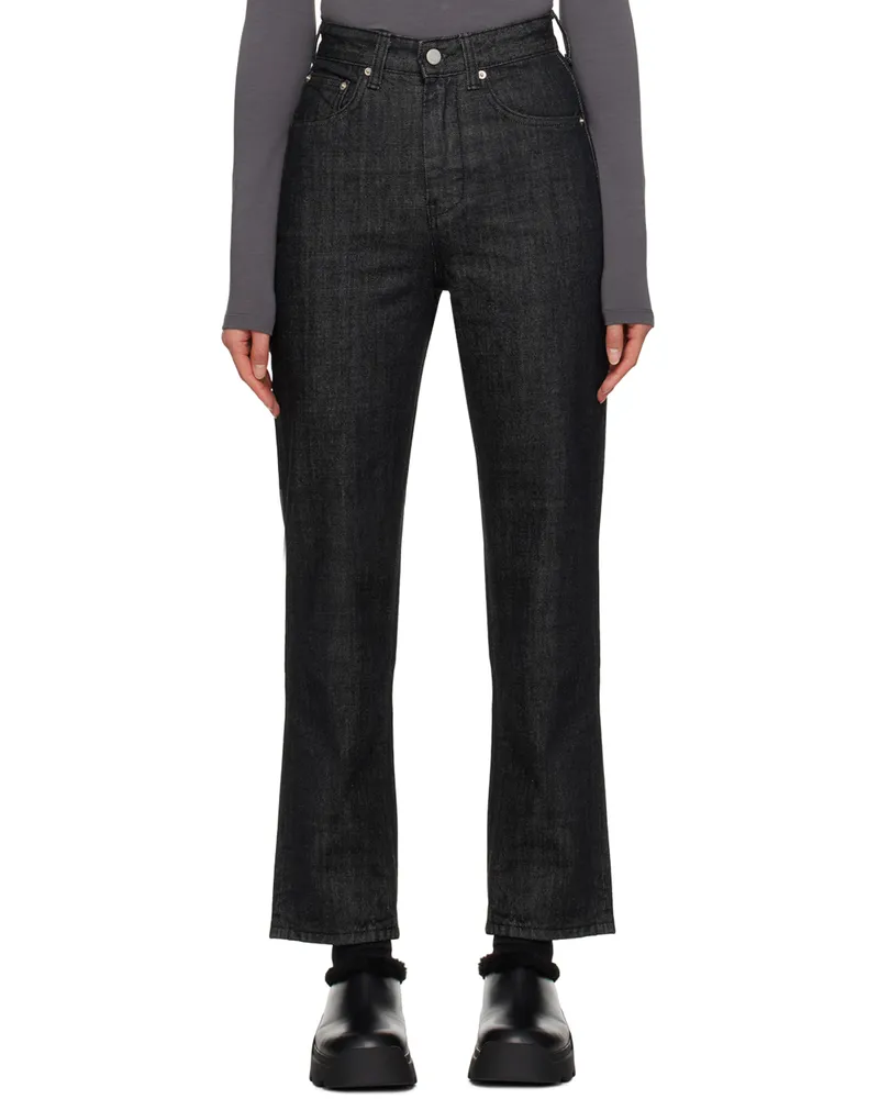 Youth Black Straight Jeans Black