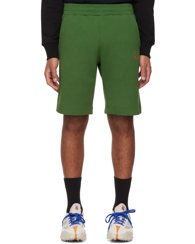 Paul Smith Green Happy Shorts 33a