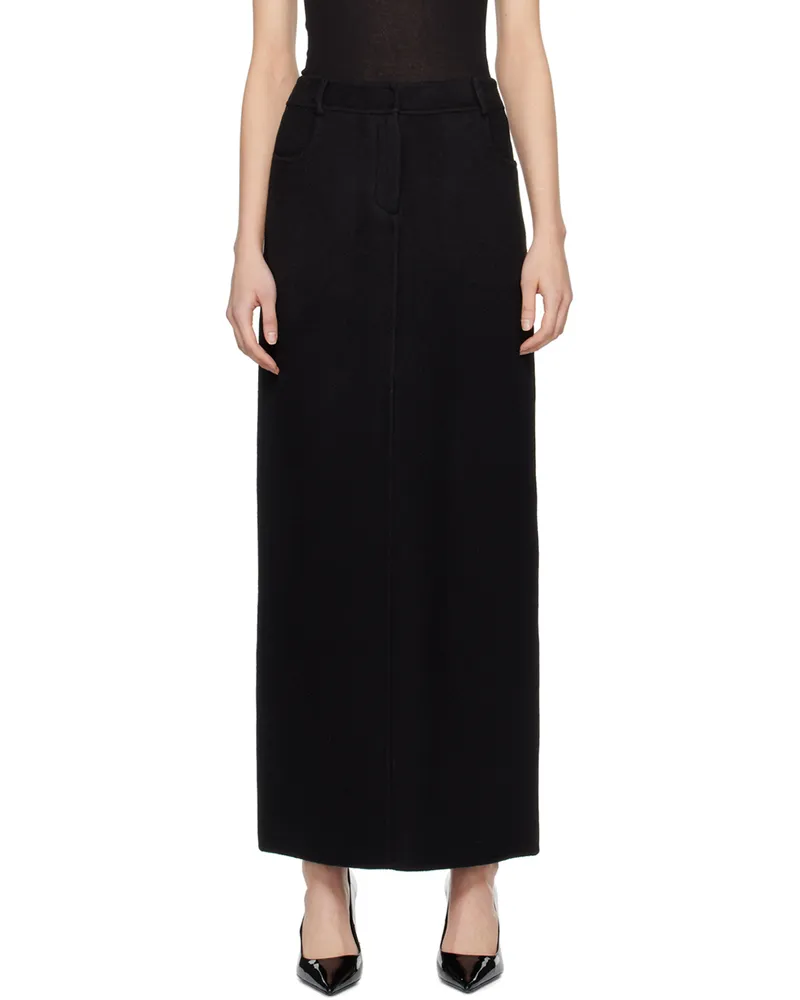 FRANKIE Shop Black Malvo Maxi Skirt Black