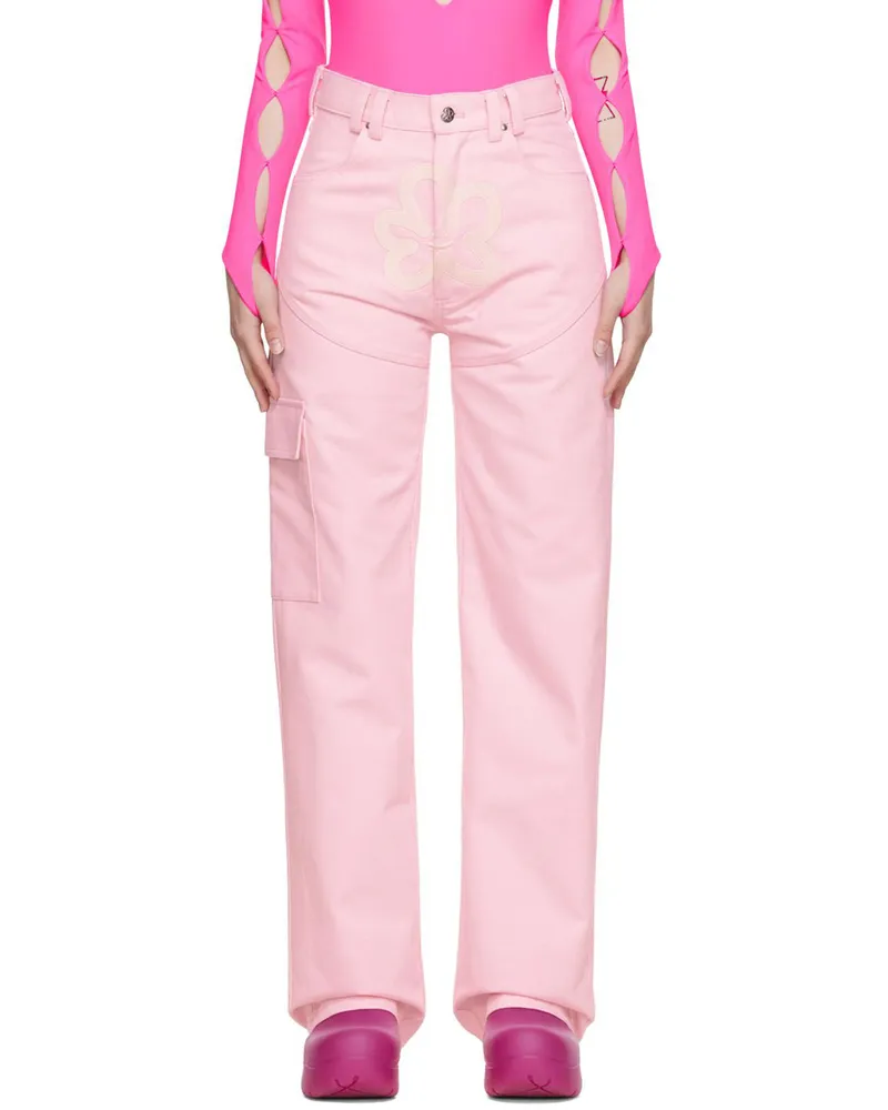 Marshall Columbia SSENSE Exclusive Pink Denim Trousers Baby