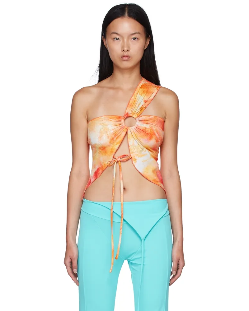 Kim Shui SSENSE Exclusive Orange Cover Up Orange