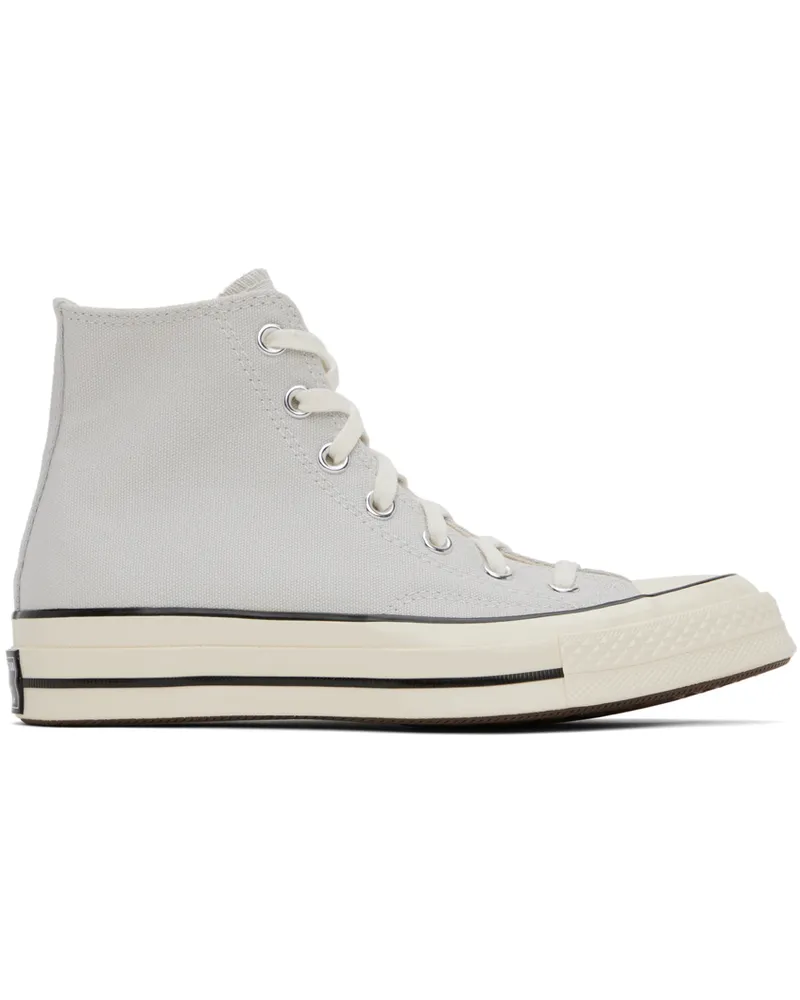 Converse Gray Chuck 70 Vintage Canvas Sneakers Fossilized