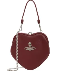 Vivienne Westwood Red Belle Heart Frame Bag Hred