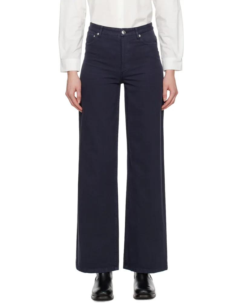 A.P.C. Navy Elisabeth Jeans Iak