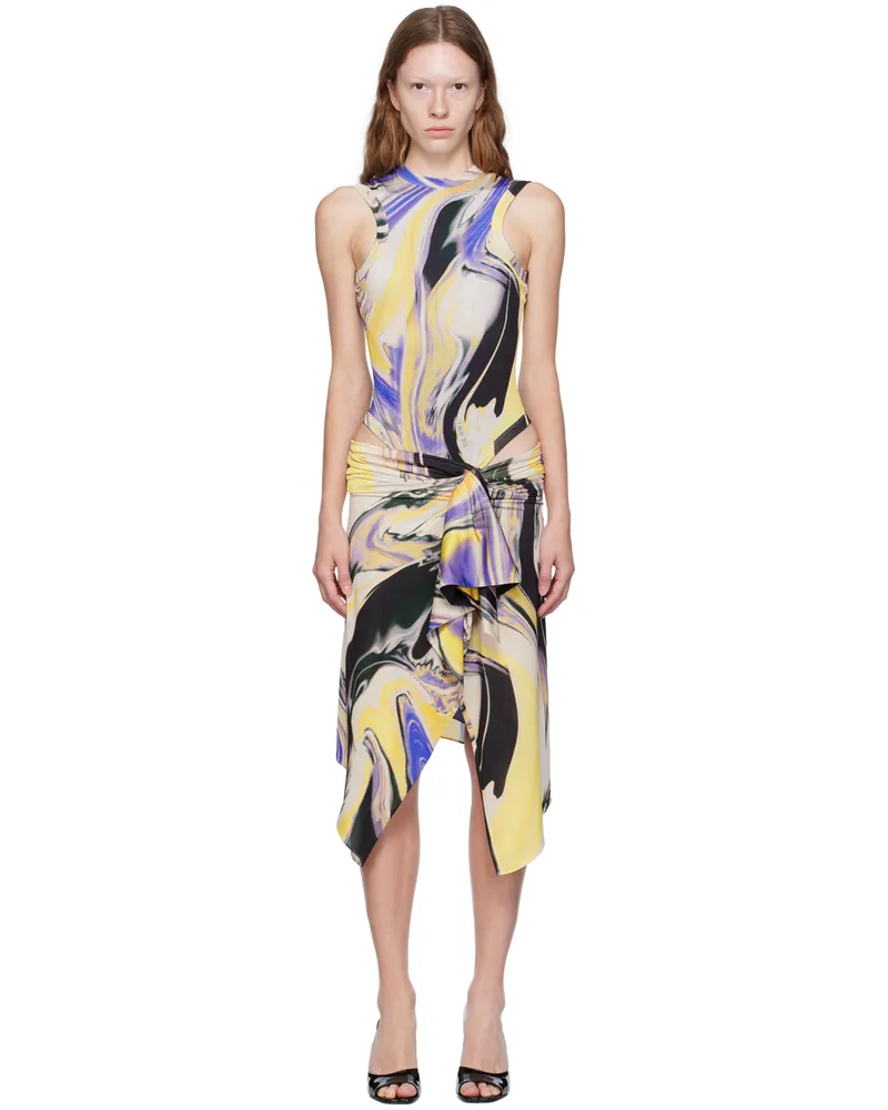 ATTICO Multicolor Mirna Midi Dress 512