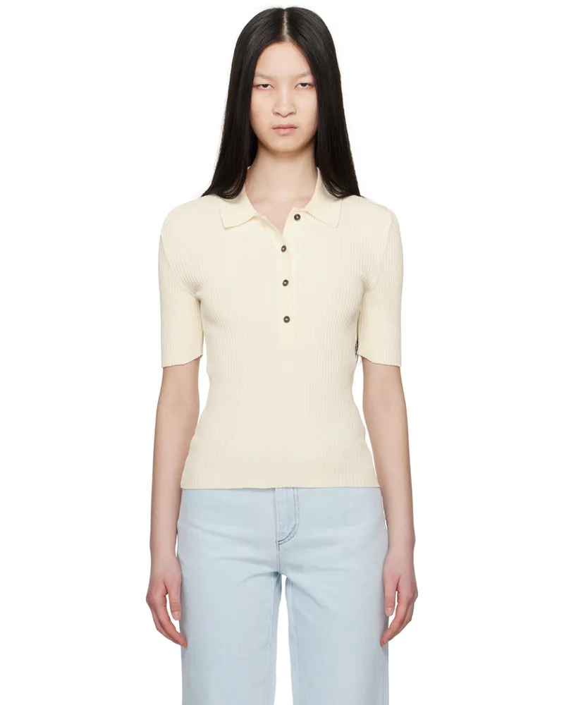 A.P.C. Off-White Danae Polo Aad