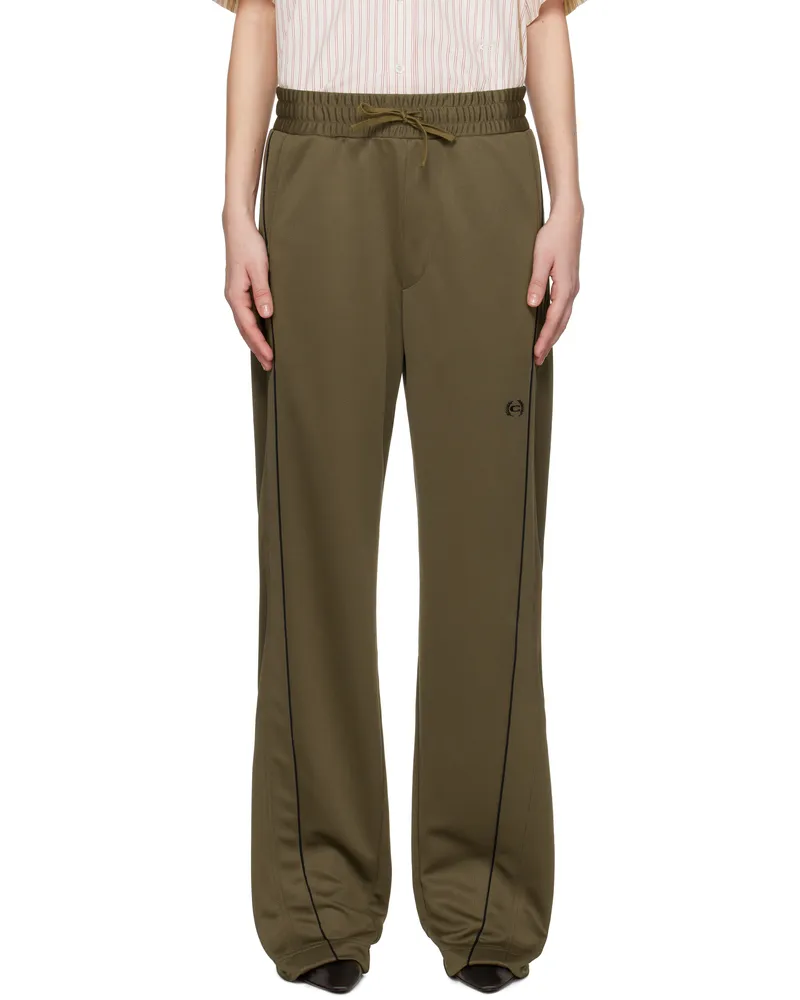 Commission Khaki Shift Track Pants Olive