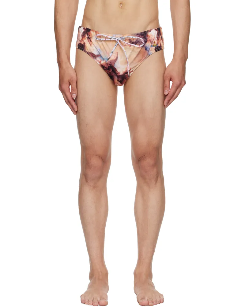 Vivienne Westwood Multicolor Cherubs Swim Briefs Ss25-o401