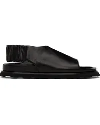 Proenza Schouler Black Slingback Fuss Sandals Black