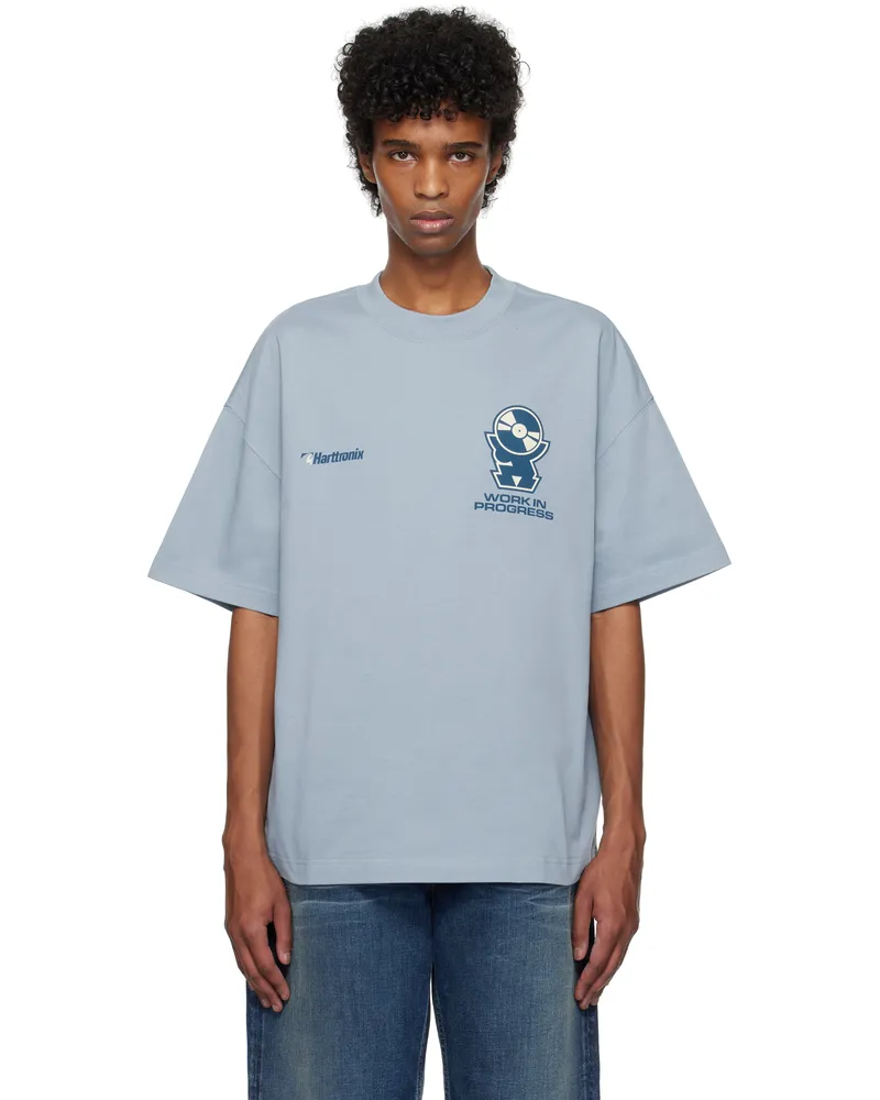 Carhartt WIP Blue Harttronix T-shirt 0f4xx