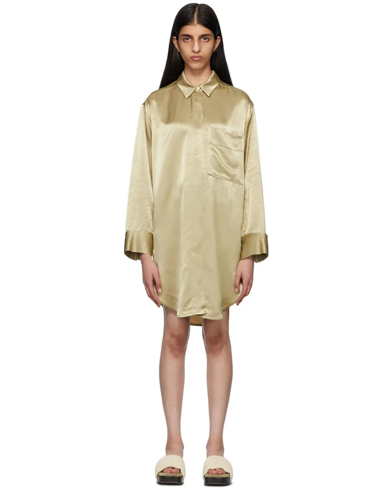 By Malene Birger Beige Olisse Minidress 110