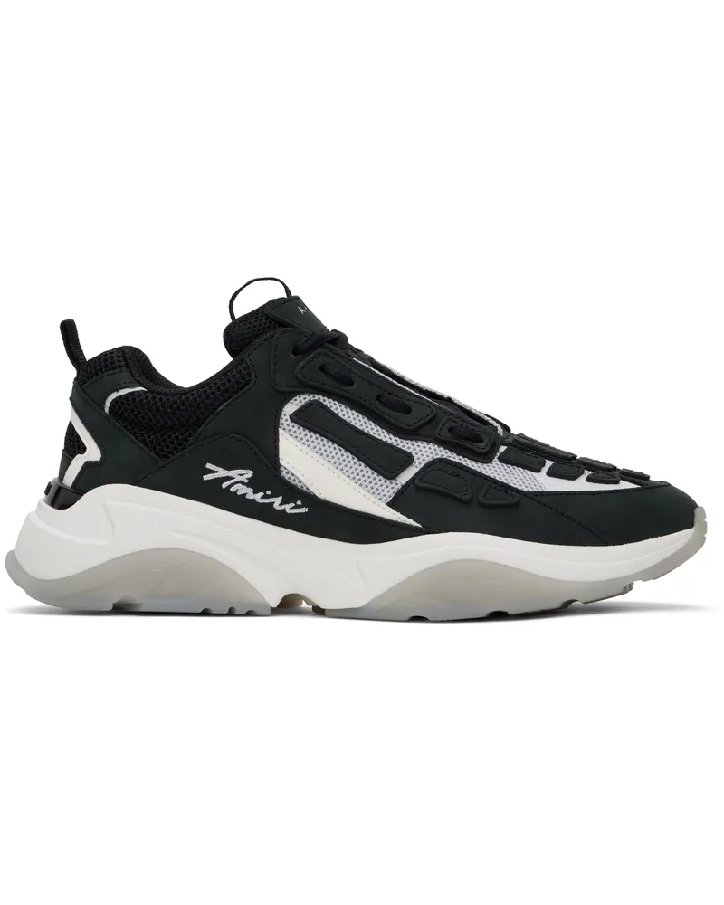 Amiri Black Bone Runner Sneakers Black