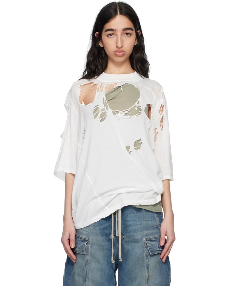 DRKSHDW by Rick Owens Off-White Hollywood Walrus T-shirt 11