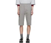 Gray Jog Ah Militaire Shorts
