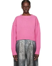 Acne Studios Pink Crewneck Sweater Pink