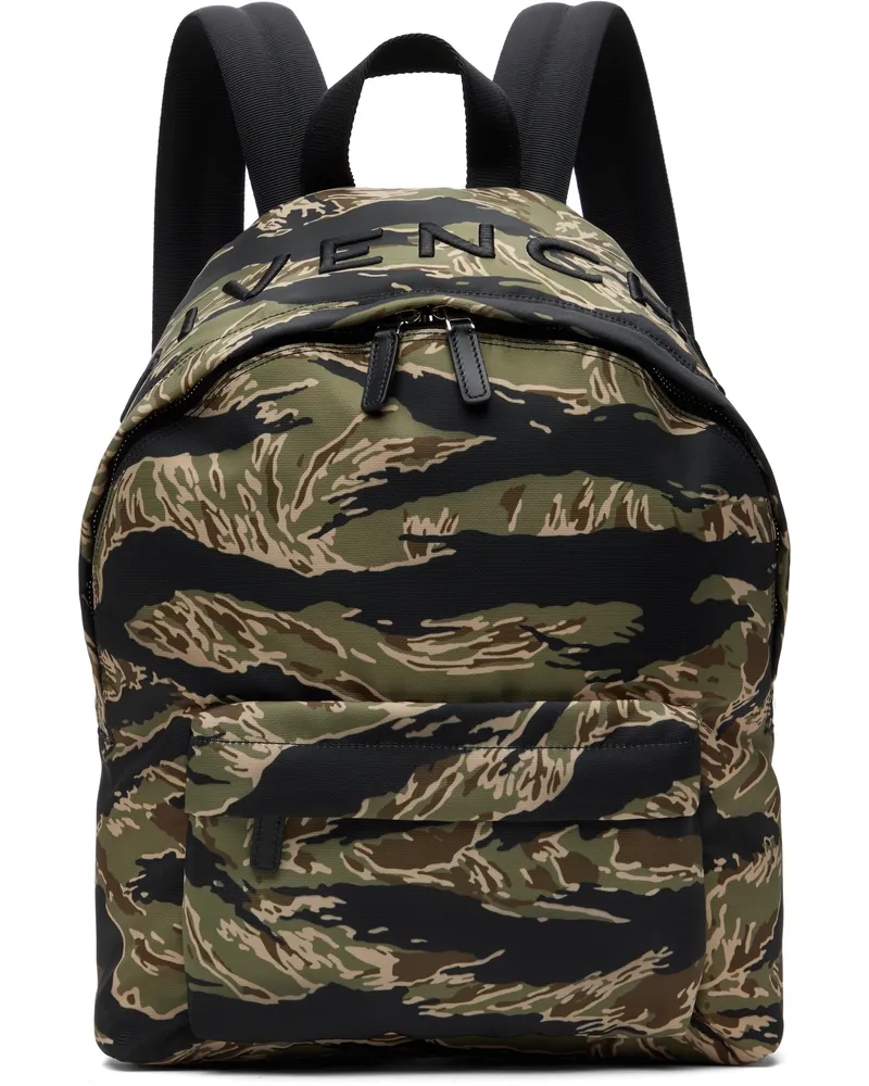 Givenchy Khaki Essential U Backpack 960-multicolored
