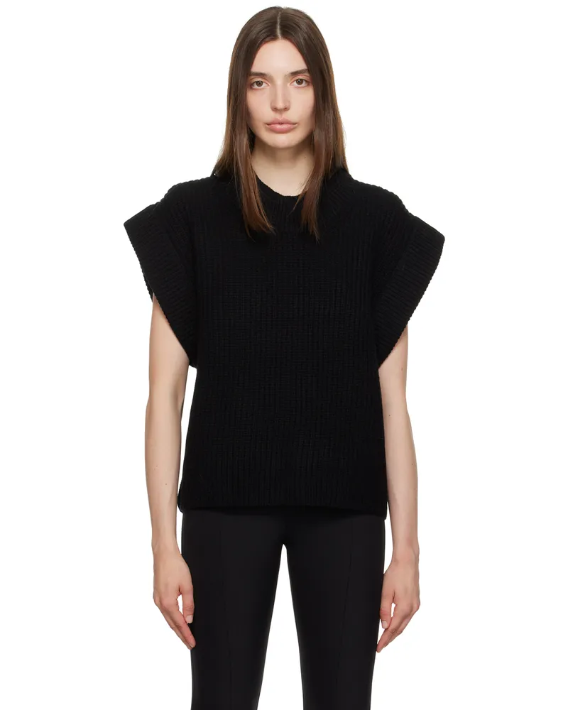 By Malene Birger Black Farima Vest 050