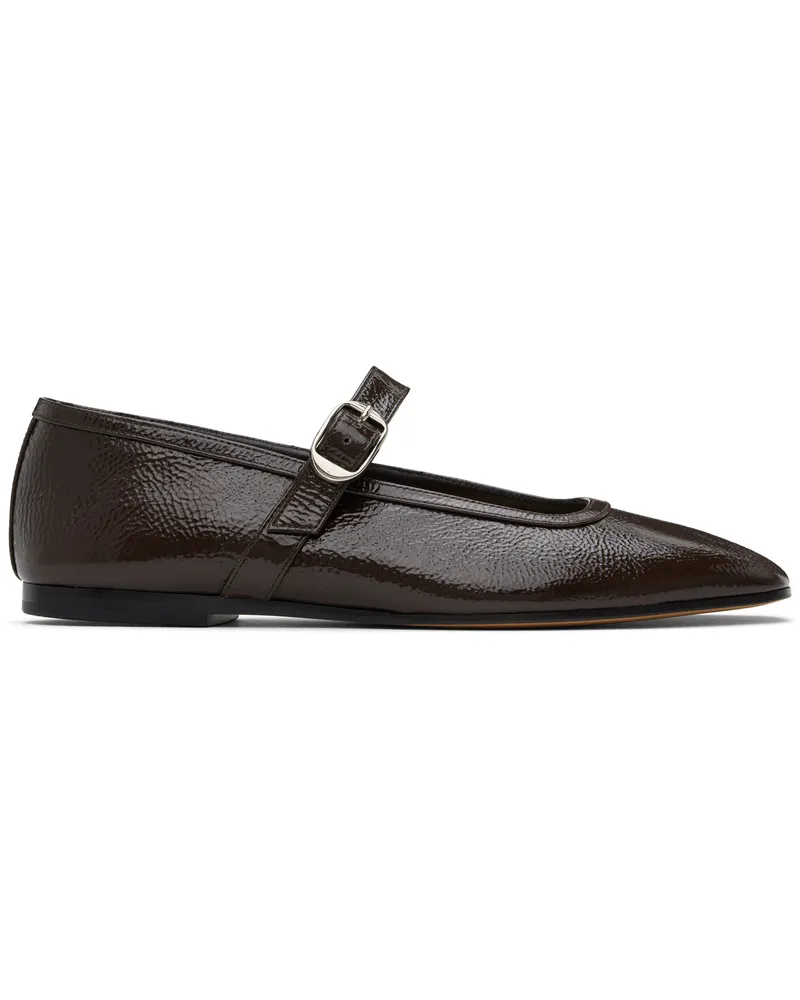 Le Monde Béryl Brown Ballet Mary Jane Ballerina Flats Cho