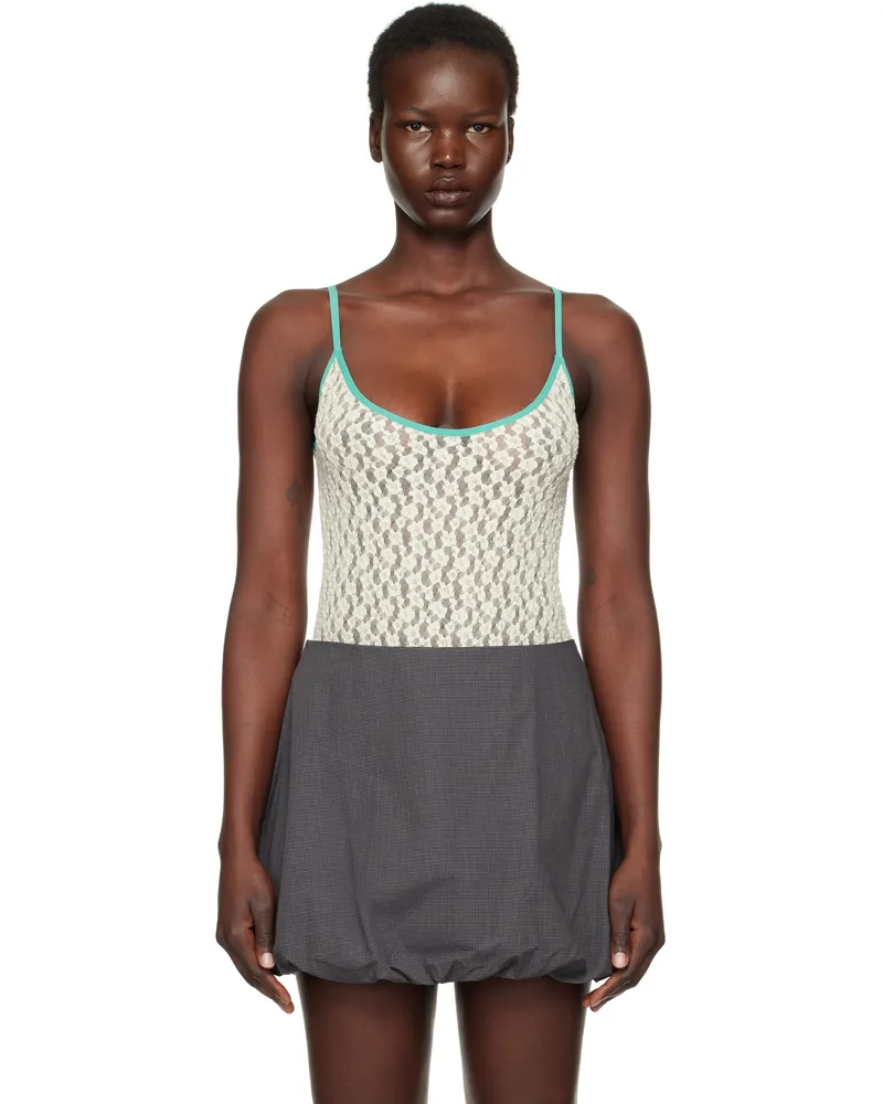 Baserange Off-White Musial Bodysuit Undyed