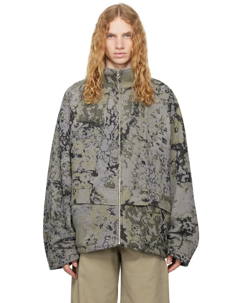 SERAPIS Gray Raglan Jacket Grey