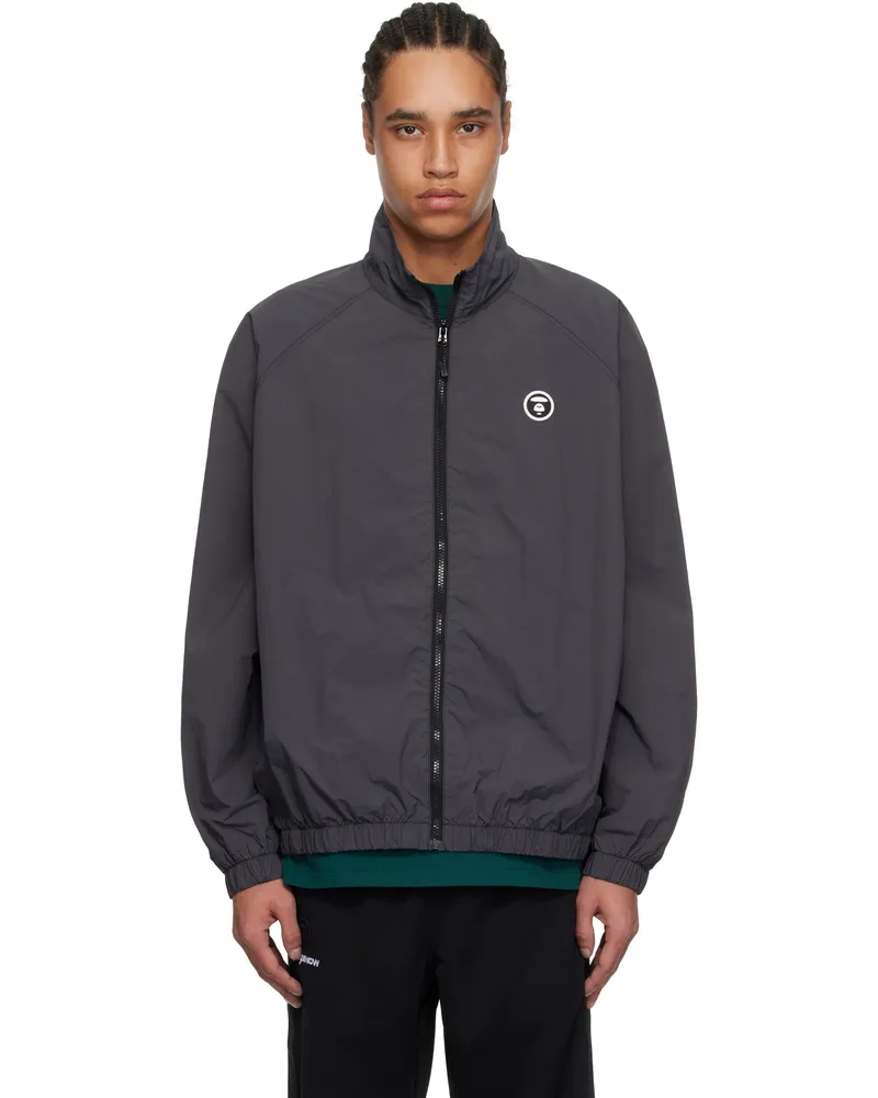 AAPE by A Bathing Ape Black 'AAPE Now' Light Weight Jacket Bkl