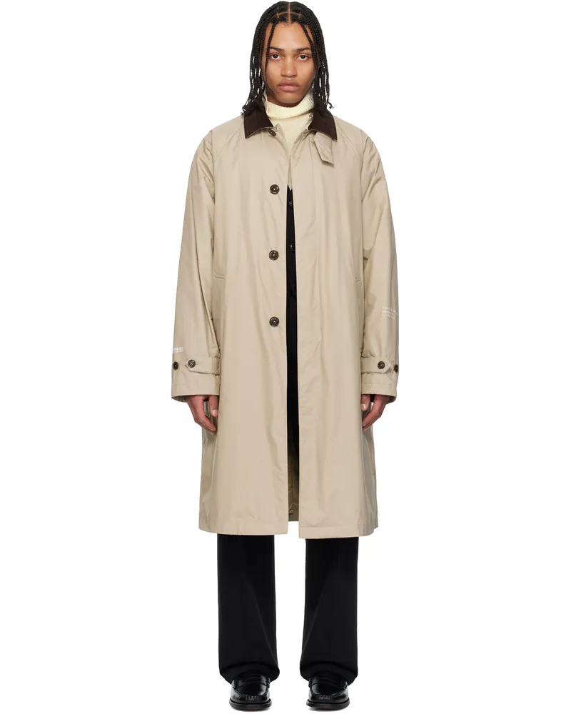 Moncler Moncler x FRGMT Hiroshi Fujiwara Beige Nabeh Down Coat 207