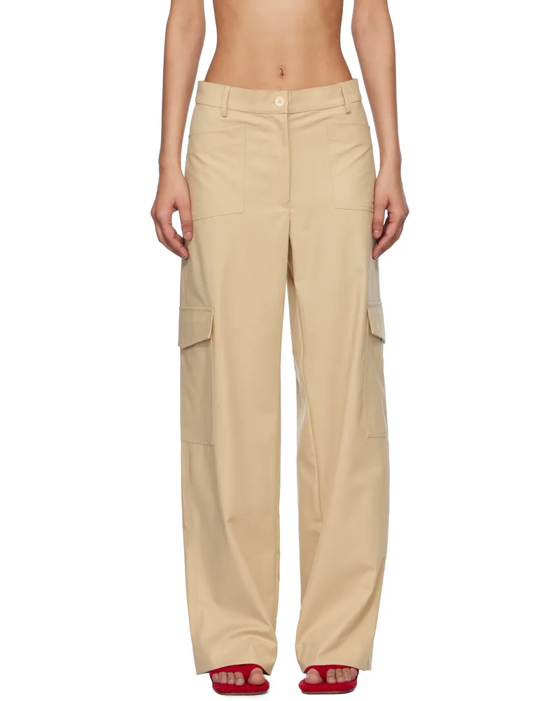 GIMAGUAS Beige Audrey Trousers Beige