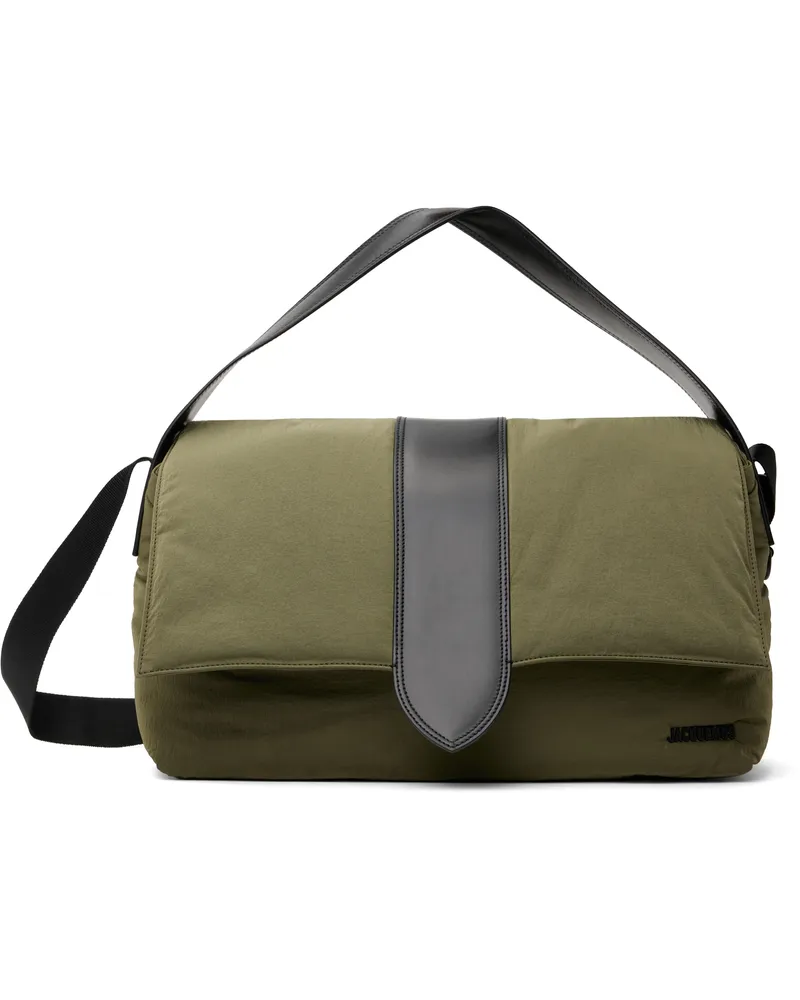 Jacquemus Khaki La Croisière 'The Bambino messenger' Bag 560