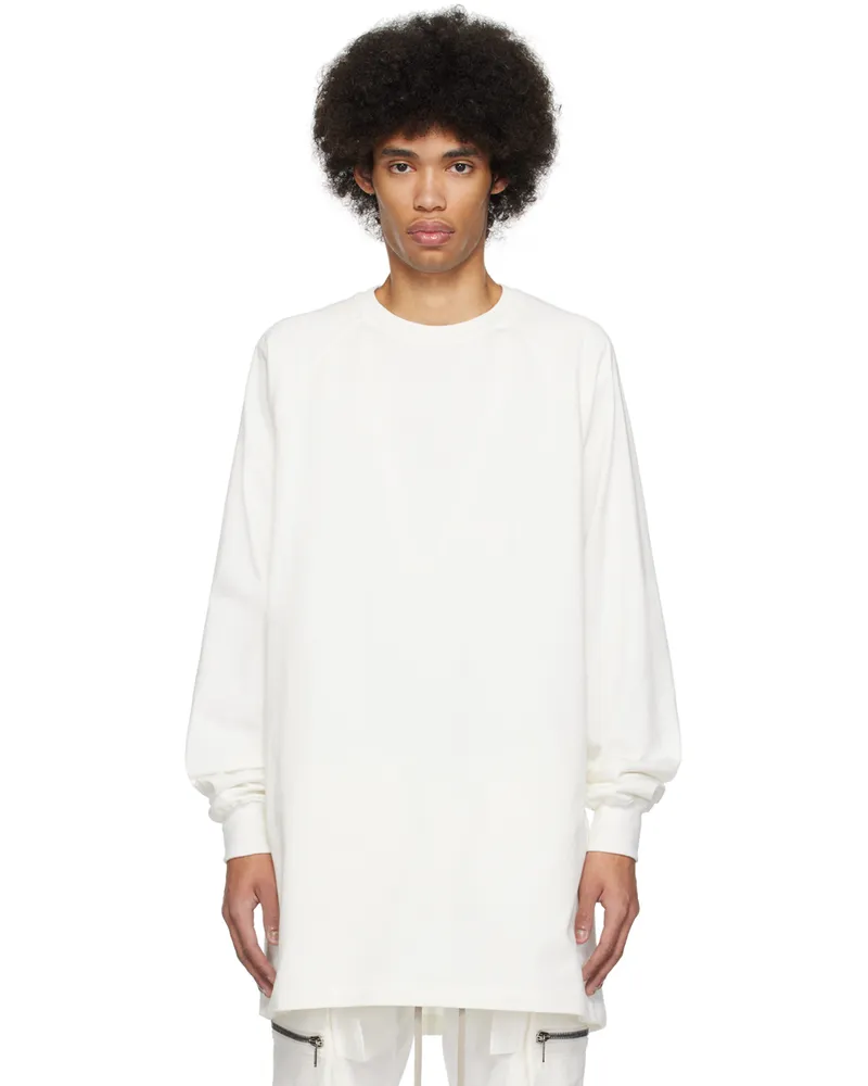 Rick Owens Off-White Baseball Sweatshirt 11