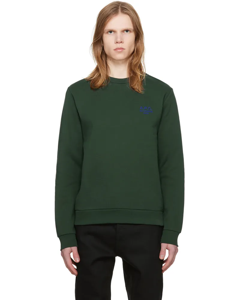 A.P.C. Green Rider Sweatshirt Kag