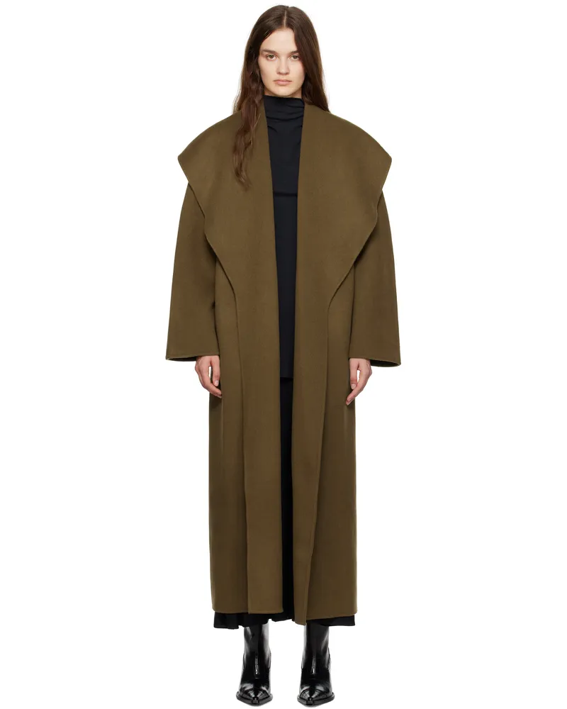 TOVE Khaki Ondine Coat Khaki