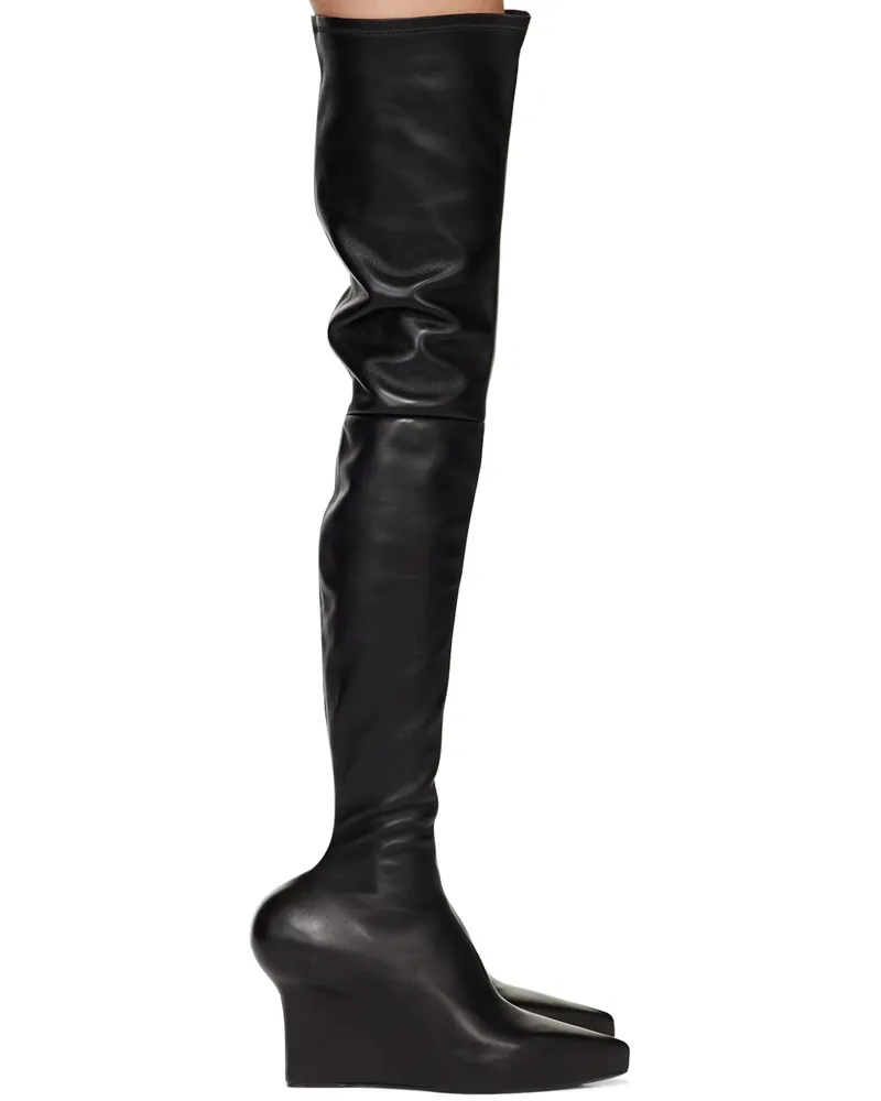 Givenchy Black Pointed Boots 001