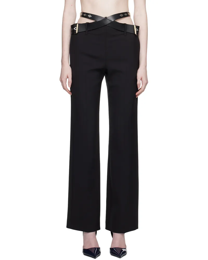 Dion Lee Black Constrictor Pants Black