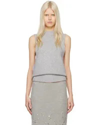 Christopher Esber Gray Divider Vest Grey