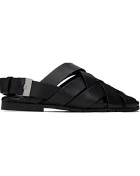 Bottega Veneta Black Alfie Sandals 1000-black