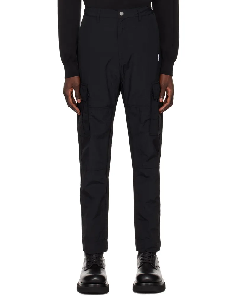 Marcelo Burlon | County of Milan Black Cross Cargo Pants Black