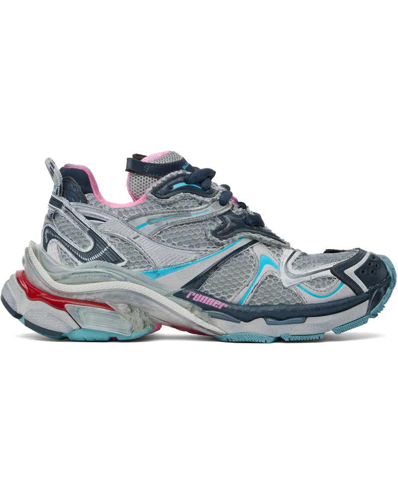 Balenciaga Gray Runner 2.0 Sneakers 1045