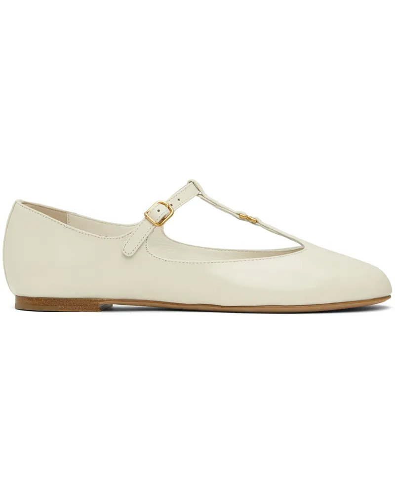 Chloé Off-White Marcie Ballerina Flats 122