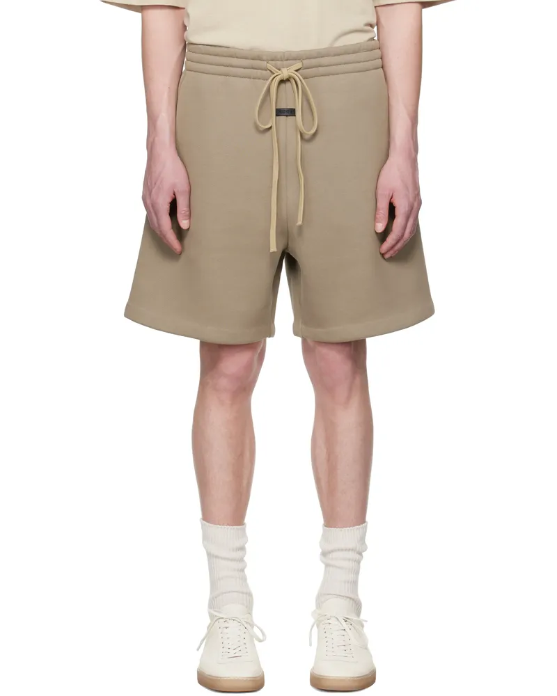 Fear of God Beige Eternal Shorts Dusty
